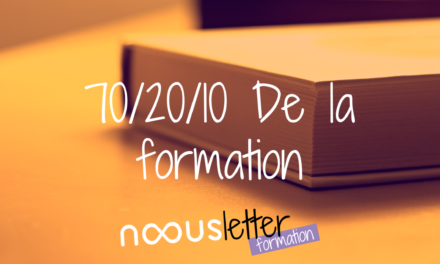 70/20/10 de la formation
