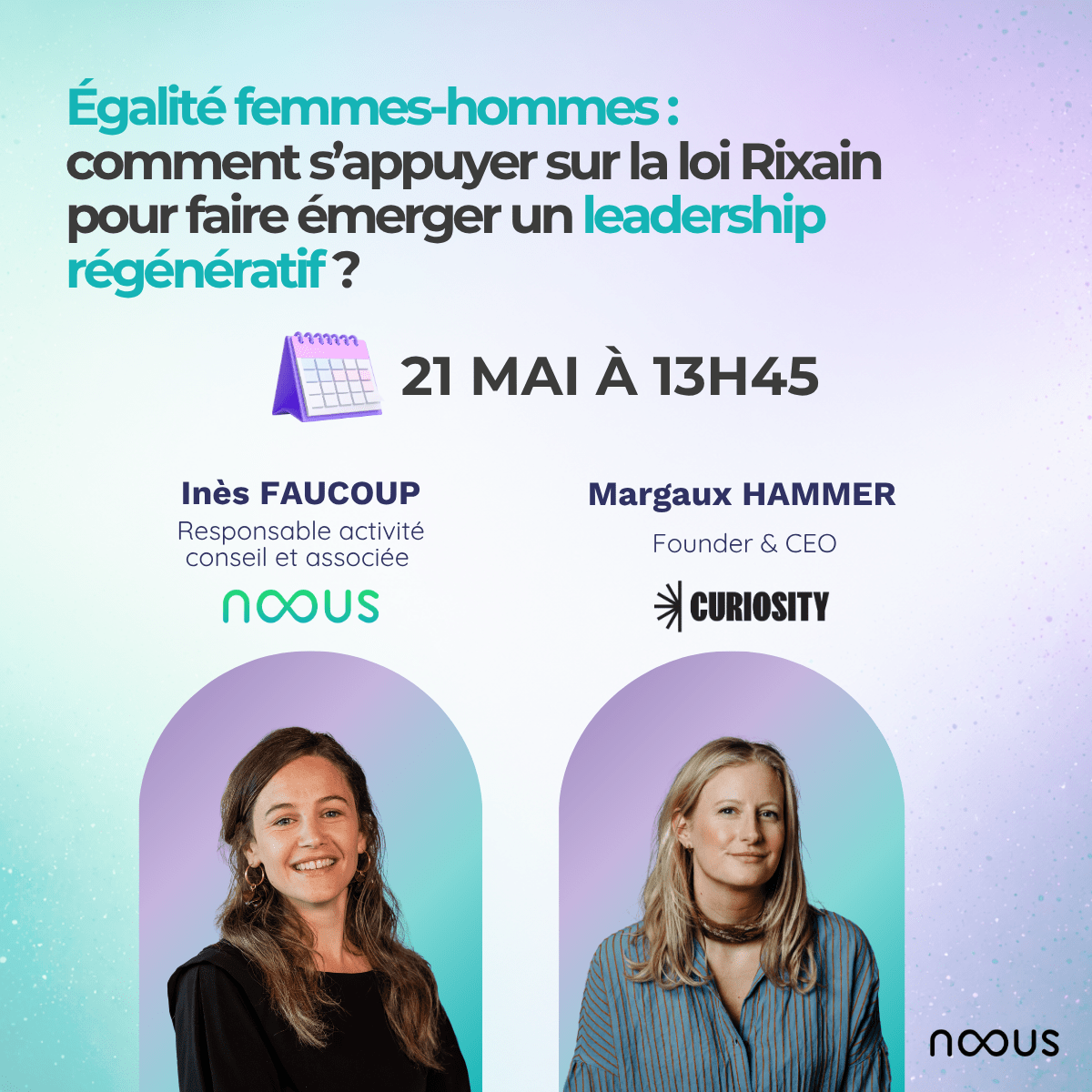 Égalité femmes-hommes avec Curiosity